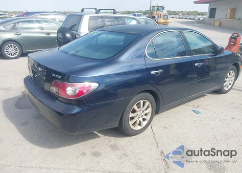 2003 Lexus Es 300 from USA, damaged, VIN JTHBF30G630102038